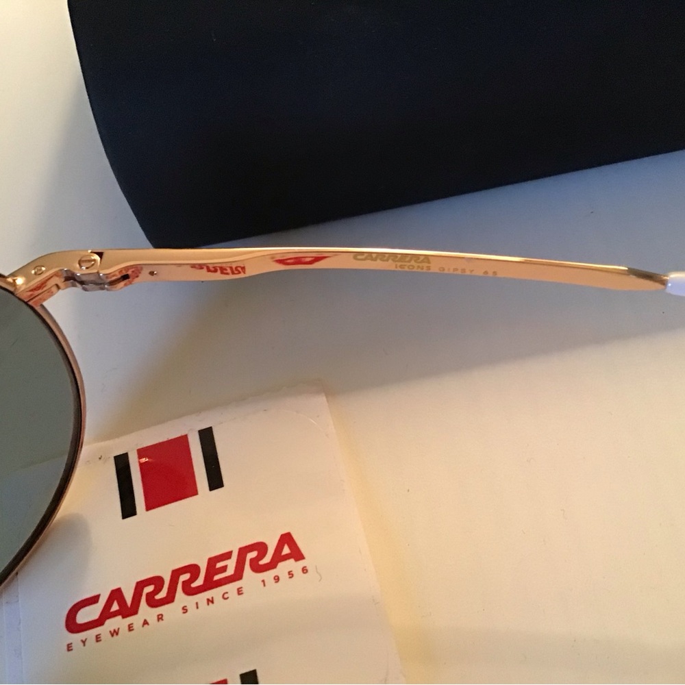 CARRERA GIPSY 65 AVIATOR SUNGLASSES IN GOLD - Picture 4 of 6
